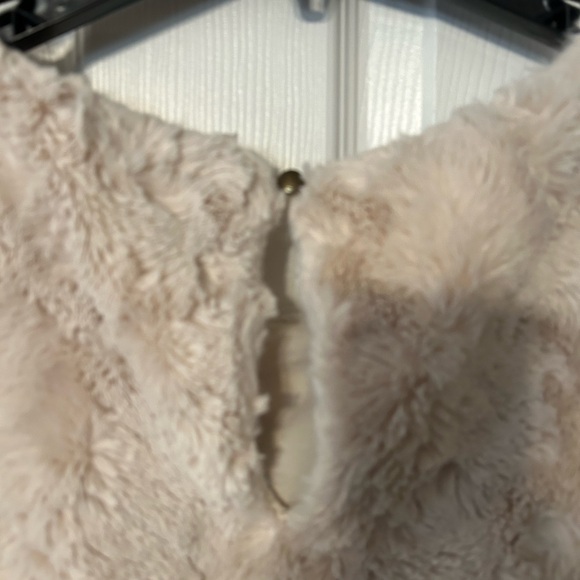 Anthropologie Maeve Cream Fuzzy Top - Picture 5 of 5